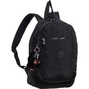 Kipling Challenger Black Durable 14"x10"x8" ZIP Ripstop Backpack KI9139‎